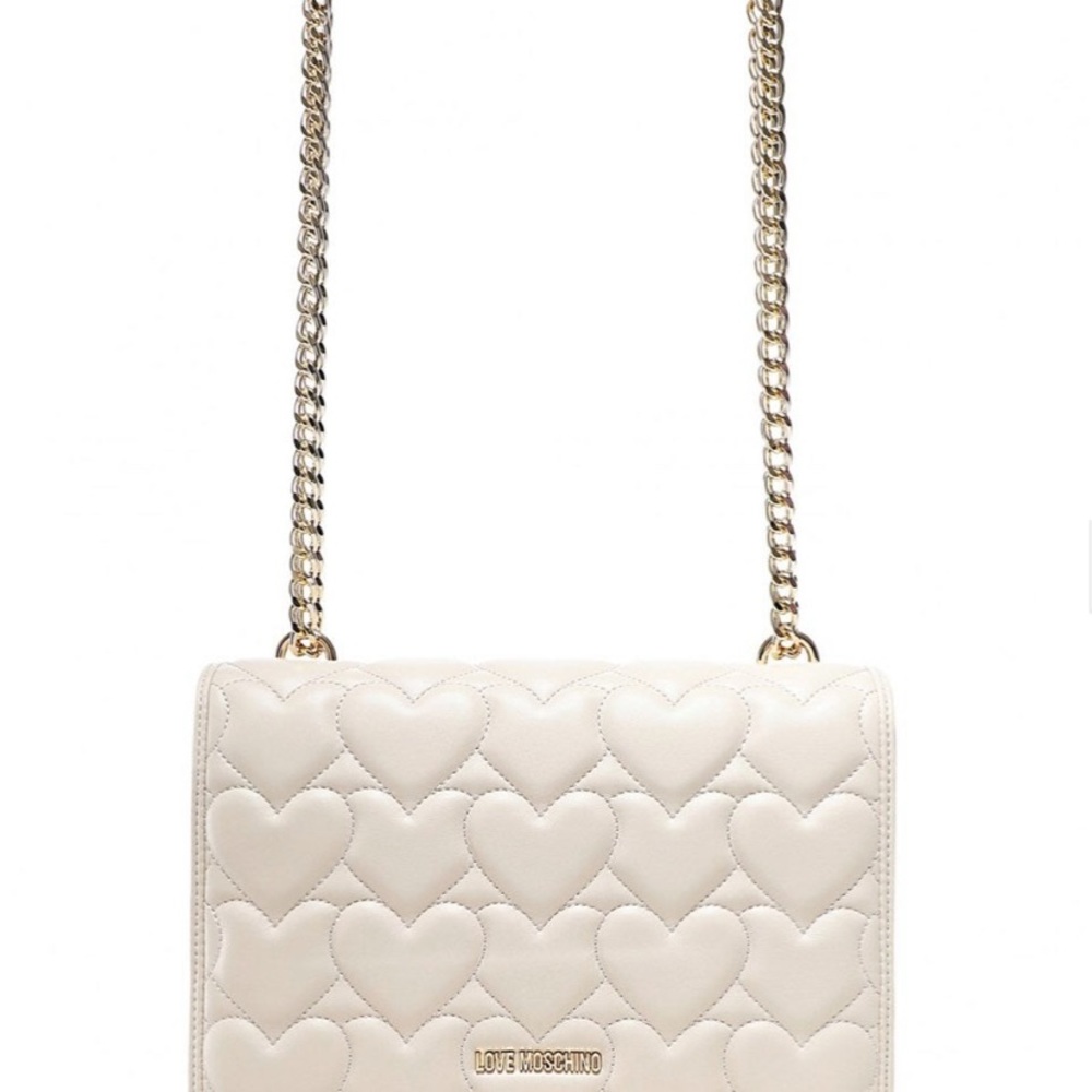Love moschino quilted shoulder bag